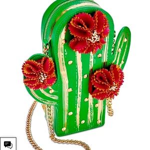 Betsey Johnson Cactus Purse